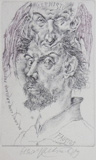 OLDŘICH KULHÁNEK (1940-2013) - MEPHISTO A FAUSTUS