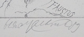 OLDŘICH KULHÁNEK (1940-2013) - MEPHISTO A FAUSTUS