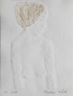 OLBRAM ZOUBEK (1926-2017) - DÍVKA S RUKAMA V KLÍNĚ