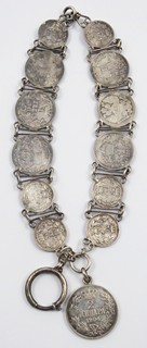 ŠATLÉN K HODINKÁM SE STŘÍBRNÝMI MINCEMI - SRBSKO, RAKOUSKO-UHERSKO, RUMUNSKO A CARSKÉ RUSKO