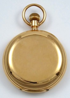 ZLATÉ OSMNÁCTIKARÁTOVÉ KAPESNÍ HODINKY - GROSJEAN FRÉTES, LA CHAUX-DE-FONDS