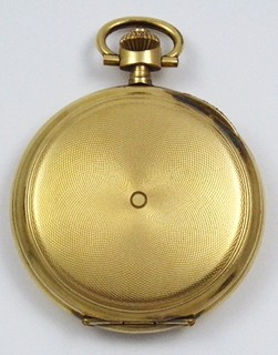 ZLACENÉ KAPESNÍ HODINKY S ŘETÍZKEM - STEINMEYER, ANDREA DAUB, GUSTAV OPITZ