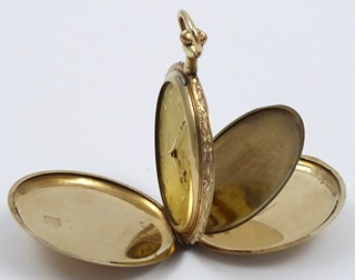 ZLACENÉ KAPESNÍ HODINKY S ŘETÍZKEM - FAVOR