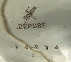 STŘÍBRNÉ KAPESNÍ HODINKY - DÉPOSÉ 1908