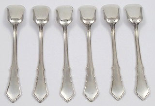 STŘÍBRNÉ DEZERTNÍ LŽIČKY NA ZMRZLINU, 6 KS, V ETUI - SANDRIK