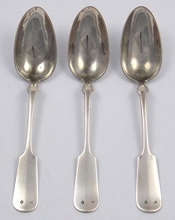 TŘI STŘÍBRNÉ LŽÍCE - GOLDSCHMIDT MICHAEL & SÖHNE, WIEN