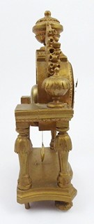 STOLNÍ KLASICISTNÍ HODINY - JOHANN ANDREAS SCHMIDT, ELBOGEN