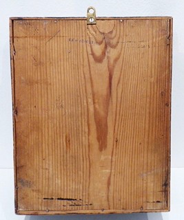 RUČNĚ MALOVANÉ OBRAZOVÉ RÁMOVÉ HODINY - ADOLF M. NORSTEDT, WESTERVIK