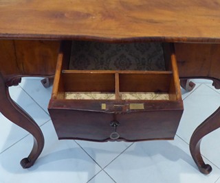 STŮL SE ŽIDLÍ - POZDNÍ BIEDERMEIER