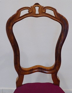 STŮL SE ŽIDLÍ - POZDNÍ BIEDERMEIER