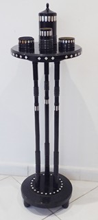 KUŘÁCKÝ STOLEK S PERLETÍ - VÍDEŇSKÁ SECESE