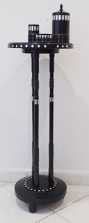 KUŘÁCKÝ STOLEK S PERLETÍ - VÍDEŇSKÁ SECESE