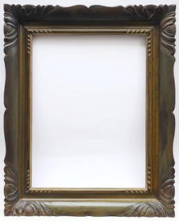 RÁM V ORIGINÁLNÍ BAREVNOSTI S RUČNĚ ŘEZANÝMI ROHY