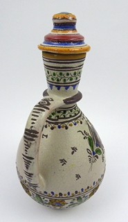HEŘMAN LANDSFELD (1899-1984) - FAJÁNSOVÝ DŽBÁN SE ZÁTKOU - MODRA