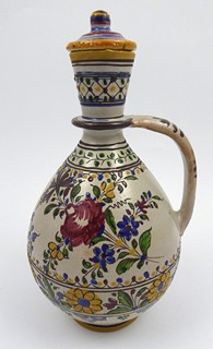 HEŘMAN LANDSFELD (1899-1984) - FAJÁNSOVÝ DŽBÁN - MODRA
