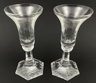 DVA MENŠÍ SVÍCNY - ROSENTHAL, KOLEKCE CLASSIC ROSE