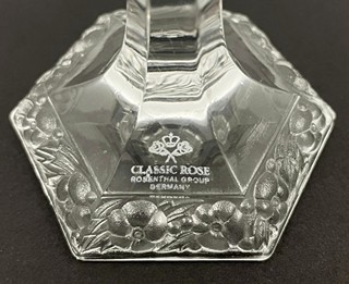 DVA MENŠÍ SVÍCNY - ROSENTHAL, KOLEKCE CLASSIC ROSE