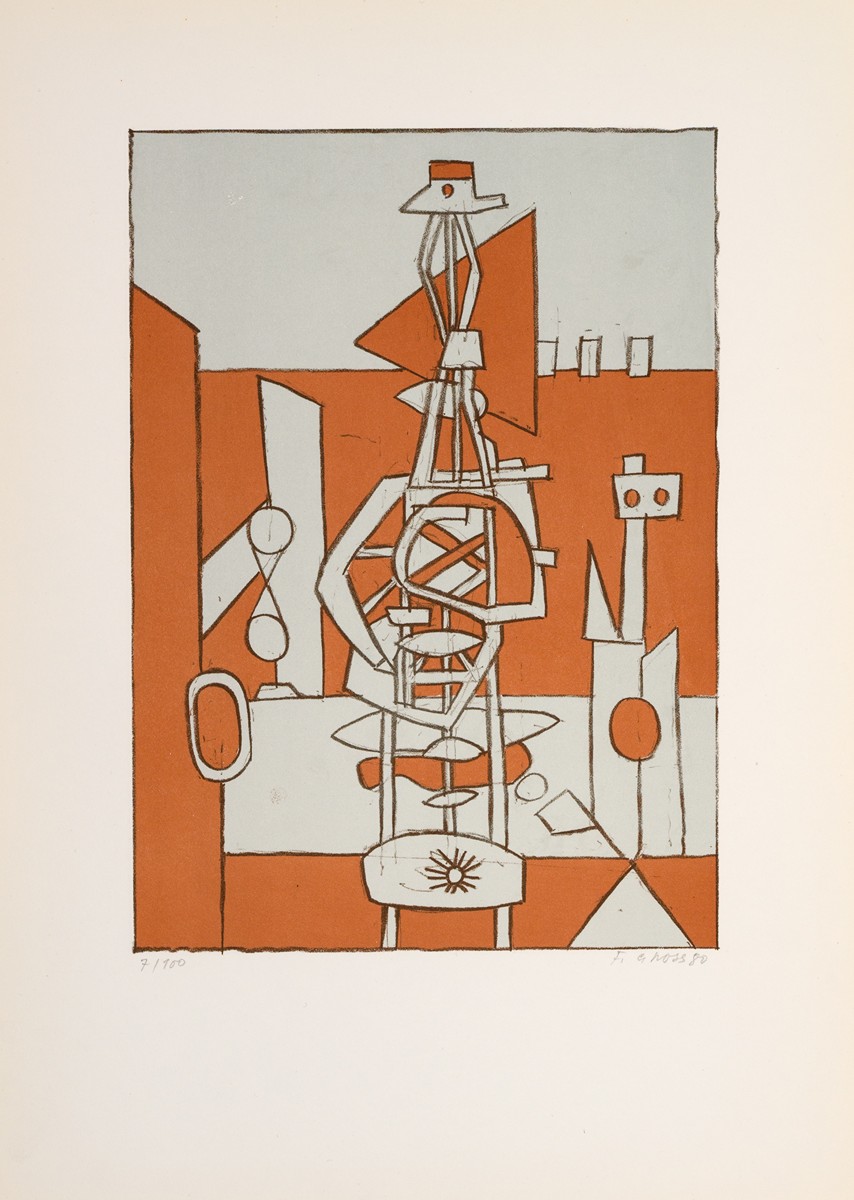 František Gross (1909-1985) - Postava ve městě