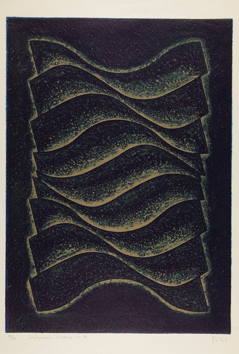 Lubomír Přibyl (1937) - Configuration d´Espace No.54