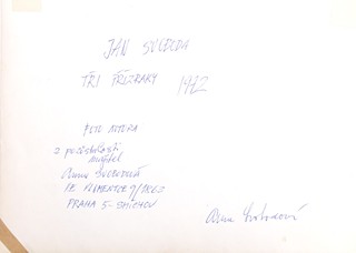 Jan Svoboda (1934-1990) - Tři přízraky