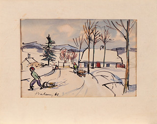 Zdeněk Baloun (1918 - 1978) - Zima
