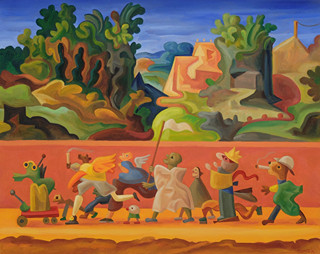 Michal Tomek (1951-) - Na procházce