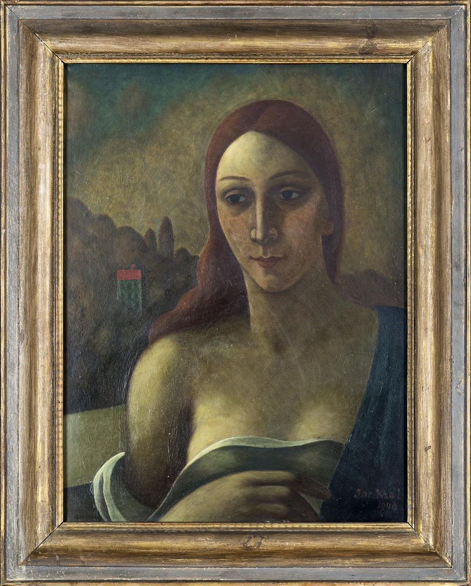 Girl with brown hair