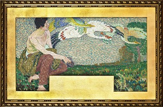 Human creative thought (Mosaic design for the Provincial Bank in Prague)