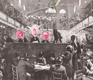 Untitled (Illustration to Lautréamont's "Preface"/ Becoming a Writer.../)