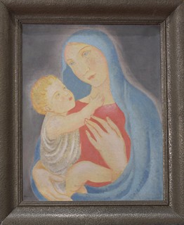 Mikuláš Galanda (1895 - 1938) - Madonna with Child