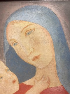Mikuláš Galanda (1895 - 1938) - Madonna with Child