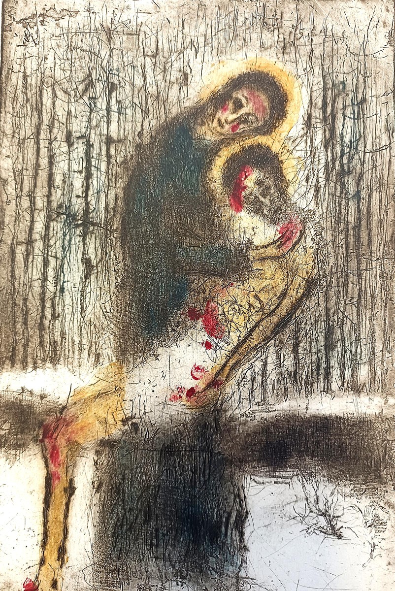 Reynek Bohuslav - Grafika - Pieta