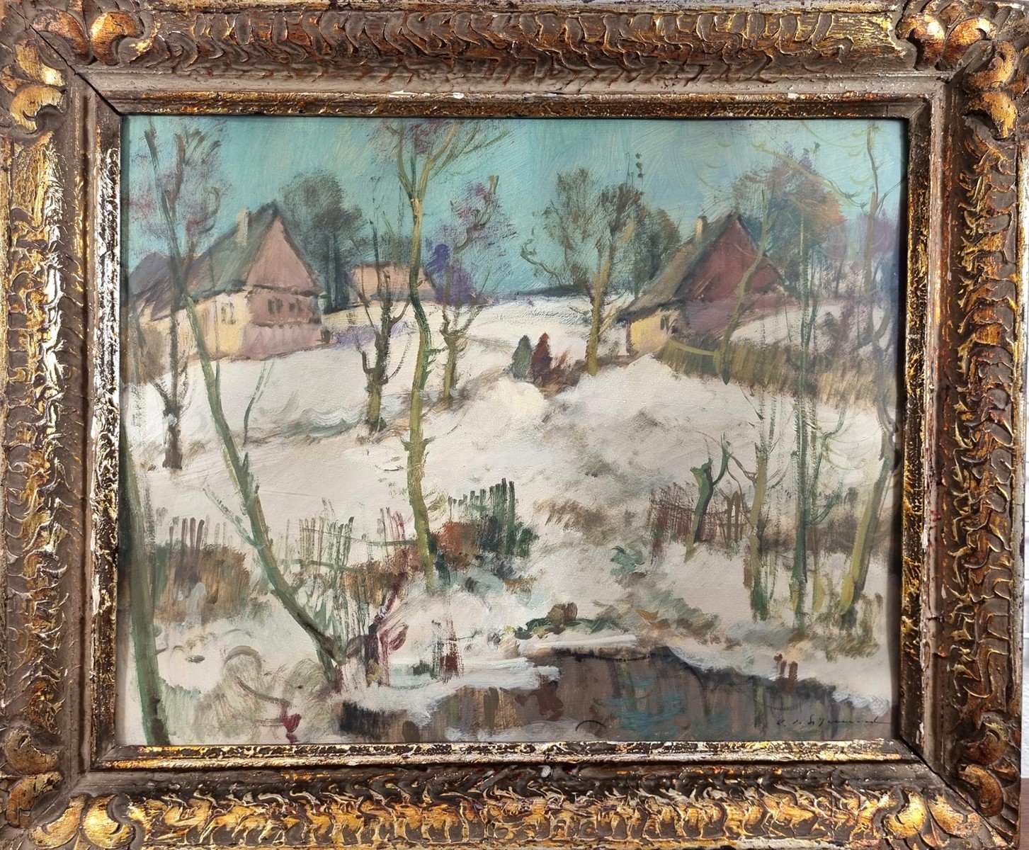 Sigmund Karel Jan - Tyrkysová zimní obloha