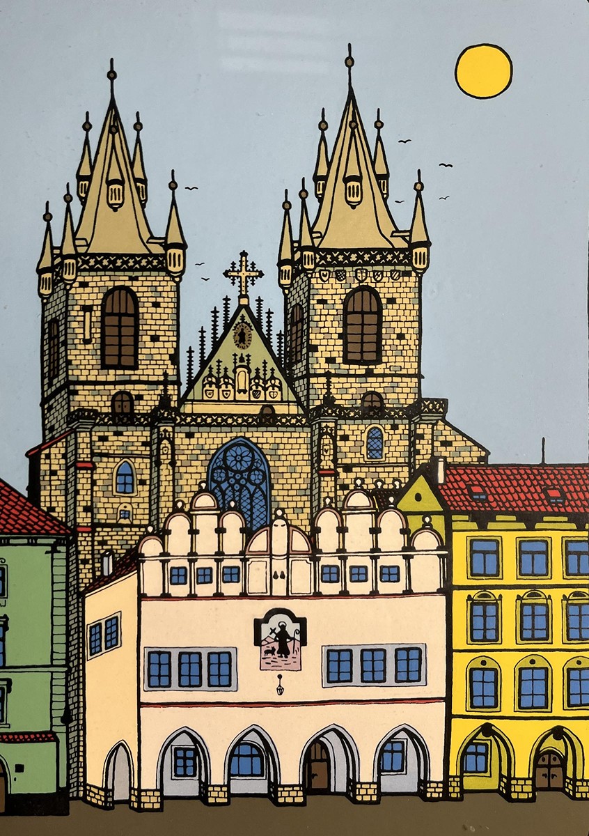 Čech Ringo František - Týnský chrám