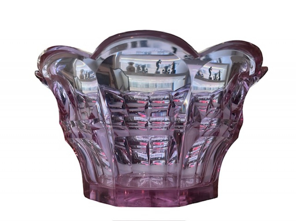 Moser - Mísa - Alexandritové sklo