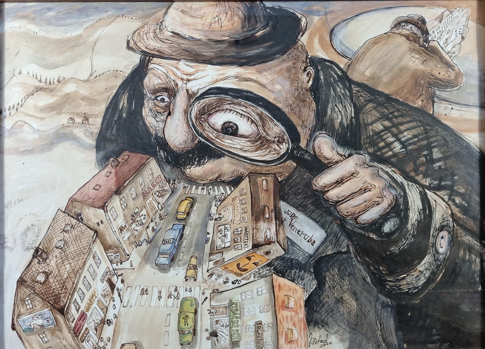 Petrová Jitka - Dobří obří obři nad městem