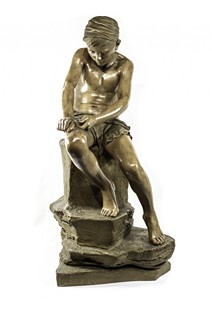 Goldscheider - Socha chlapce - Goldscheider