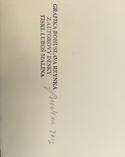 Reynek Bohuslav - Grafika - Pieta