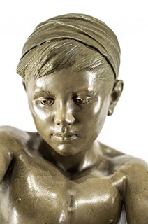 Goldscheider - Socha chlapce - Goldscheider