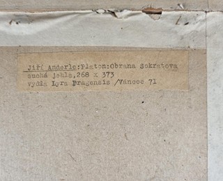 Anderle Jiří - Platon: obrana Sokratova