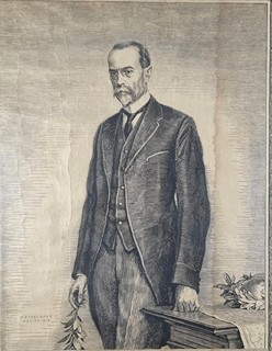 Švabinský Max - T. G. Masaryk - první president republiky Československé