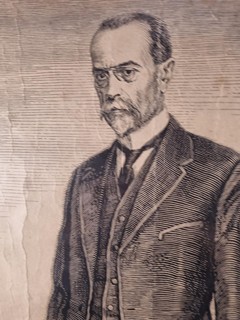 Švabinský Max - T. G. Masaryk - první president republiky Československé