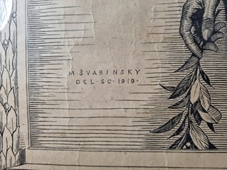 Švabinský Max - T. G. Masaryk - první president republiky Československé