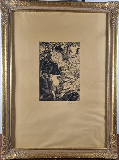 Švabinský Max - Diana - cyklus Rajská sonáta