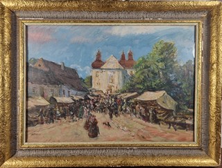 Zeman Josef - Trhy u kostela