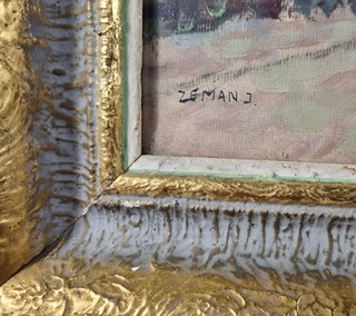 Zeman Josef - Trhy u kostela