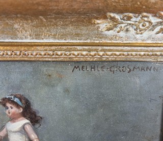 Mechle Grossmann Hedwig - Holčička s panenkou