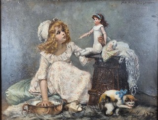 Mechle Grossmann Hedwig - Holčička s panenkou