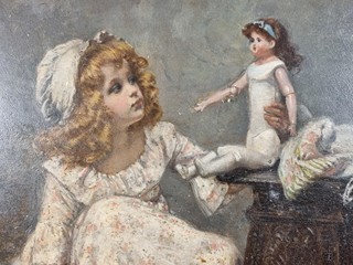 Mechle Grossmann Hedwig - Holčička s panenkou