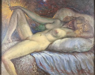 Čermák František - Akt s cigaretou